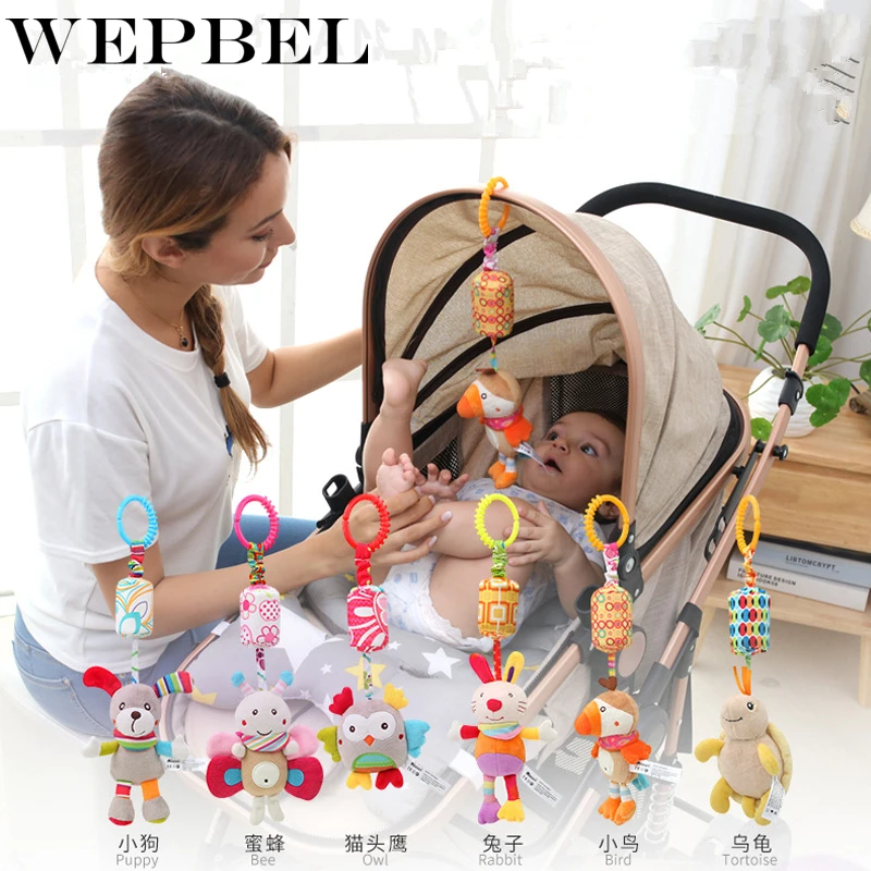 WEPBEL Newborn Baby Stroller Toys Bell Bed & Baby Stroller Hanging Bell Toys Educational Baby Rattle Toys Styles Soft Gift
WEPBEL Newborn Baby Stroller Toys Bell Bed & Baby Stroller Hanging Bell Toys Educational Baby Rattle Toys Styles Soft Gift