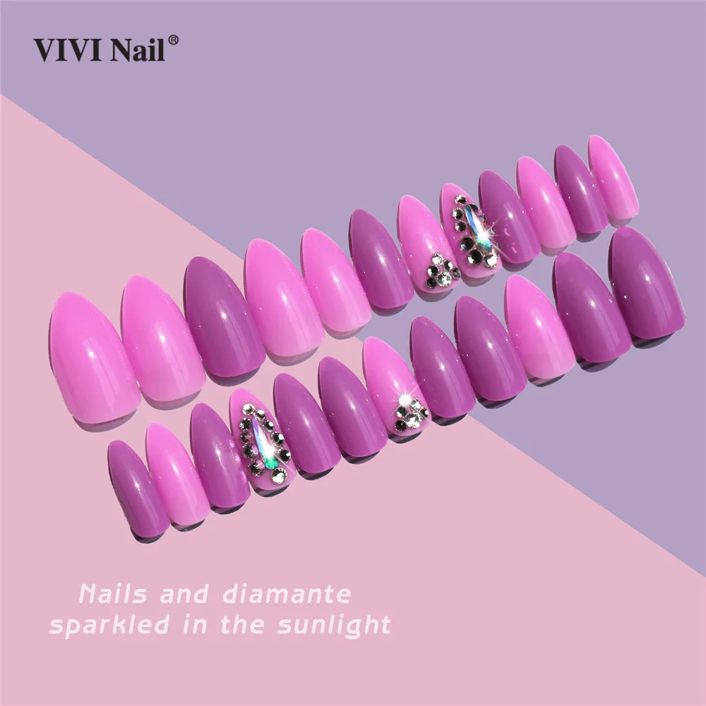 Shiny False Nails in Box Buy 1 Get 4 Free Full Cover 3D Crystal Press on Pink Fake Nail Tips Decoration Artificial ABS Nail Art
Shiny False Nails in Box Buy 1 Get 4 Free Full Cover 3D Crystal Press on Pink Fake Nail Tips Decoration Artificial ABS Nail Art