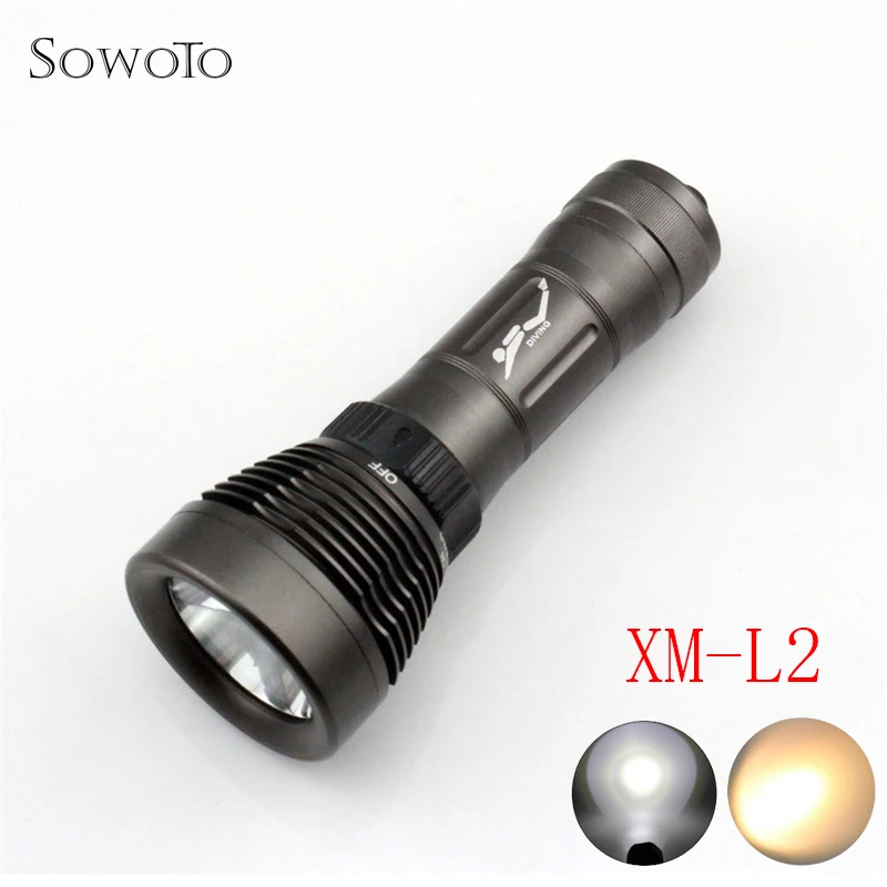 8000Lm XM-L2 Tactical Flashlight Powerful Waterproof Dive Underwater LED Diving Flashlight Torch Flash Lamp Yellow/White Light
8000Lm XM-L2 Tactical Flashlight Powerful Waterproof Dive Underwater LED Diving Flashlight Torch Flash Lamp Yellow/White Light