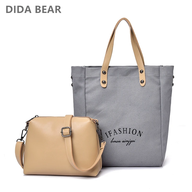 New Fashion Composite bag Women Crossbody Bags Female Large Canvas Shoulder Bags Girls Messenger Bags for Travel Shopping White
New Fashion Composite bag Women Crossbody Bags Female Large Canvas Shoulder Bags Girls Messenger Bags for Travel Shopping White