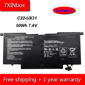 7XINbox 50Wh 6840mAh 7.4V Genuine C22-UX31 C22-UX31 C23-UX31 Laptop Battery For ASUS ZenBook UX31 UX31A UX31E Ultrabook Series
7XINbox 50Wh 6840mAh 7.4V Genuine C22-UX31 C22-UX31 C23-UX31 Laptop Battery For ASUS ZenBook UX31 UX31A UX31E Ultrabook Series