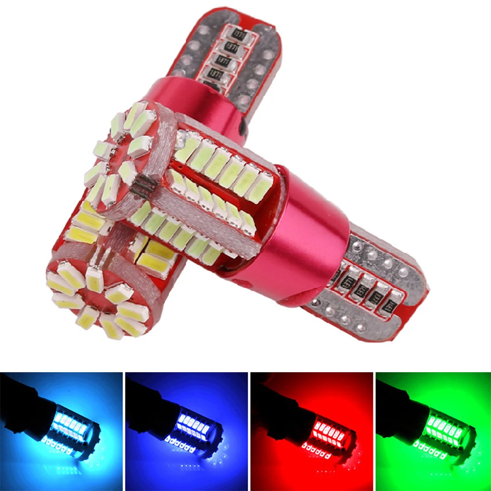 YSY 10pcs T10 57 SMD 3014 LED Canbus Error Free auto Marker Lights Bulb W5W WY5W 194 2825 57SMD Car Wedge Tail Side lamp 12V
YSY 10pcs T10 57 SMD 3014 LED Canbus Error Free auto Marker Lights Bulb W5W WY5W 194 2825 57SMD Car Wedge Tail Side lamp 12V