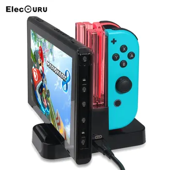 4 in 1 USB Gamepad Charger Game Controller Charging Dock Station Stand For Nintendo Switch Joy-con/Switch Pro Gamepad Controller
4 in 1 USB Gamepad Charger Game Controller Charging Dock Station Stand For Nintendo Switch Joy-con/Switch Pro Gamepad Controller