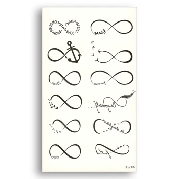 Black Line Tattoo Stickers Removable Water Transfer Fake tattoos disposable Waterproof Temporary Sticker curve Love anchor
Black Line Tattoo Stickers Removable Water Transfer Fake tattoos disposable Waterproof Temporary Sticker curve Love anchor