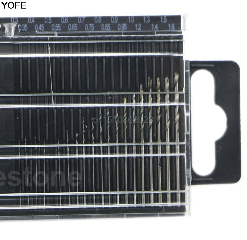 20x Drill Bit MICROBOX Tiny Micro HSS Twist Drill Bit Set 0.3mm-1.6mm Model Craft w/ Case
20x Drill Bit MICROBOX Tiny Micro HSS Twist Drill Bit Set 0.3mm-1.6mm Model Craft w/ Case