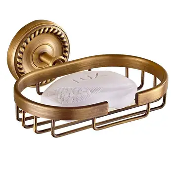 AUSWIND Antique European Toilet Soap Box Retro Copper Soap Dish holder Basket Frame Style Net Soap bathroom hardware set
AUSWIND Antique European Toilet Soap Box Retro Copper Soap Dish holder Basket Frame Style Net Soap bathroom hardware set
