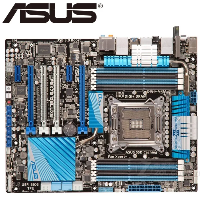 Asus P9X79 Deluxe Desktop Motherboard X79 Socket LGA 2011 Core i7 DDR3 64G ATX UEFI BIOS Original Used Mainboard On Sale
Asus P9X79 Deluxe Desktop Motherboard X79 Socket LGA 2011 Core i7 DDR3 64G ATX UEFI BIOS Original Used Mainboard On Sale