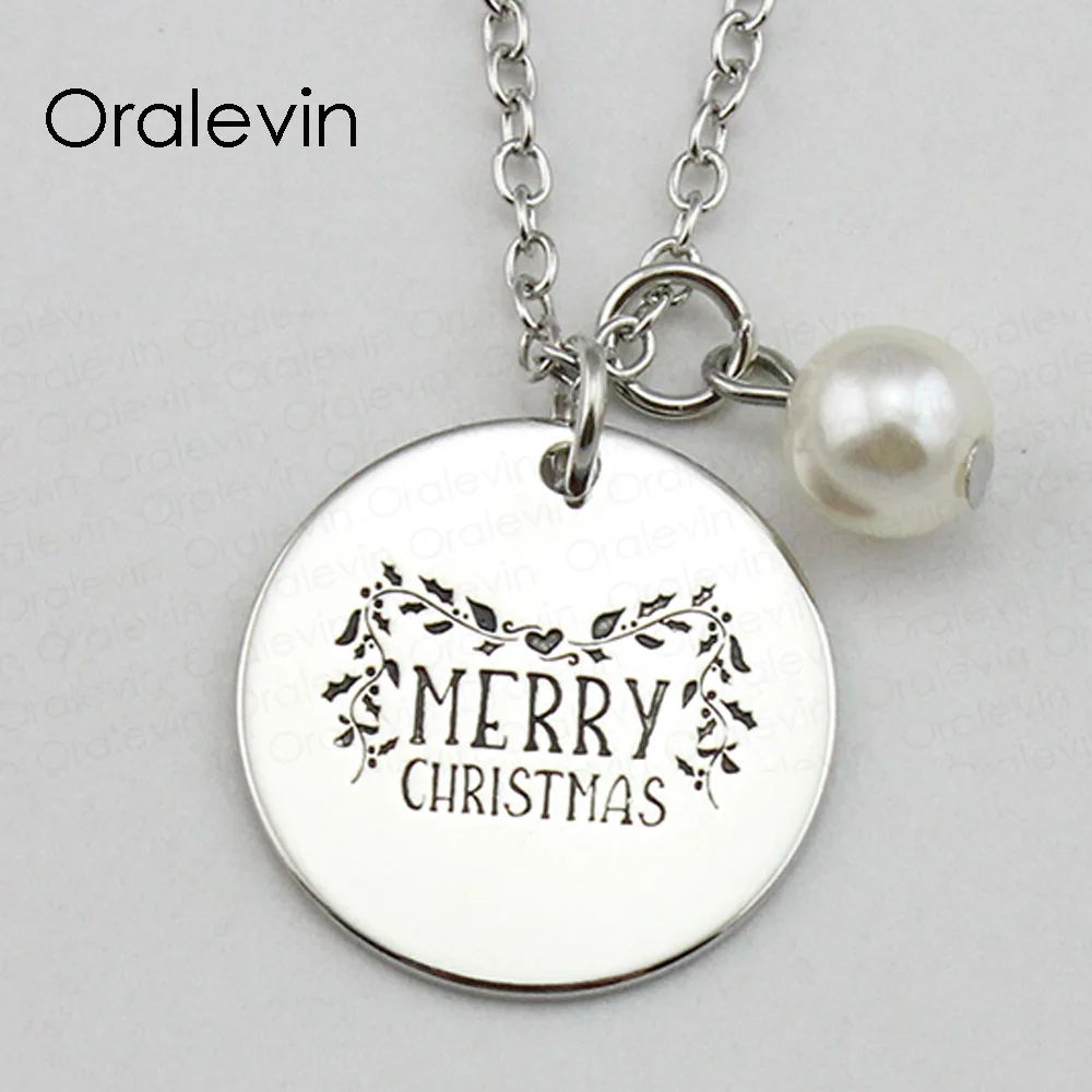 Hottest Fashion MERRY CHRISTMAS Inspirational Hand Stamped Engraved Custom Pendant Female Necklace Jewelry,10Pcs/Lot, #LN1752
Hottest Fashion MERRY CHRISTMAS Inspirational Hand Stamped Engraved Custom Pendant Female Necklace Jewelry,10Pcs/Lot, #LN1752