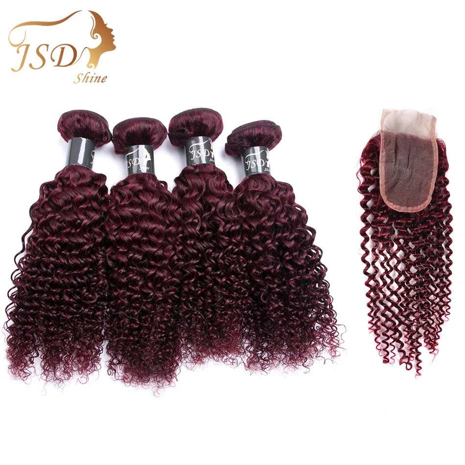JSDshine Bold Red 99J Brazilian Kinky Curly Hair Weave Bundle With Lace Closure Burgundy Human Hair With Closure Non-Remy
JSDshine Bold Red 99J Brazilian Kinky Curly Hair Weave Bundle With Lace Closure Burgundy Human Hair With Closure Non-Remy