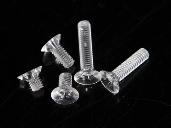 500PCS/LOT M5*8/10/12/16/20/25/30MM Transparent Acrylic Flat Cross Recessed Countersunk Head Machine Screws clear Screw Fastners
500PCS/LOT M5*8/10/12/16/20/25/30MM Transparent Acrylic Flat Cross Recessed Countersunk Head Machine Screws clear Screw Fastners