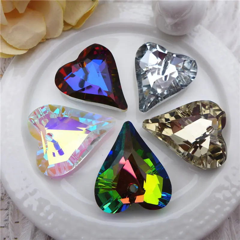 crystal heart shaped pendant necklace diy supplies rhinestone choker glass heart beads mixed charms diy findings 27mm 12pcs PM00
crystal heart shaped pendant necklace diy supplies rhinestone choker glass heart beads mixed charms diy findings 27mm 12pcs PM00