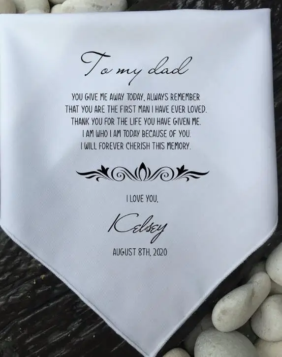 Father in law handkerchiefs-Personalized For father of groom -Custom Printed Weddings Hankerchief- Handkerchief Men-Code
Father in law handkerchiefs-Personalized For father of groom -Custom Printed Weddings Hankerchief- Handkerchief Men-Code