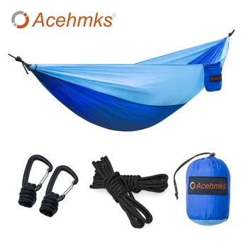 Acehmks Aluminum Alloy Snap Outdoor Hammock With 6 Meters Tree Ropes Nylon Folding Hammocks For Travel Campus Leisure 300*200CM
Acehmks Aluminum Alloy Snap Outdoor Hammock With 6 Meters Tree Ropes Nylon Folding Hammocks For Travel Campus Leisure 300*200CM