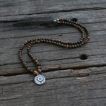 4mm 6mm Tigers Eye Mini JapaMala Beads, 108 Mala Necklace, Natural Stone, Meditation Mantra Beads, Sunflower, Spiritual Jewelry
4mm 6mm Tigers Eye Mini JapaMala Beads, 108 Mala Necklace, Natural Stone, Meditation Mantra Beads, Sunflower, Spiritual Jewelry
