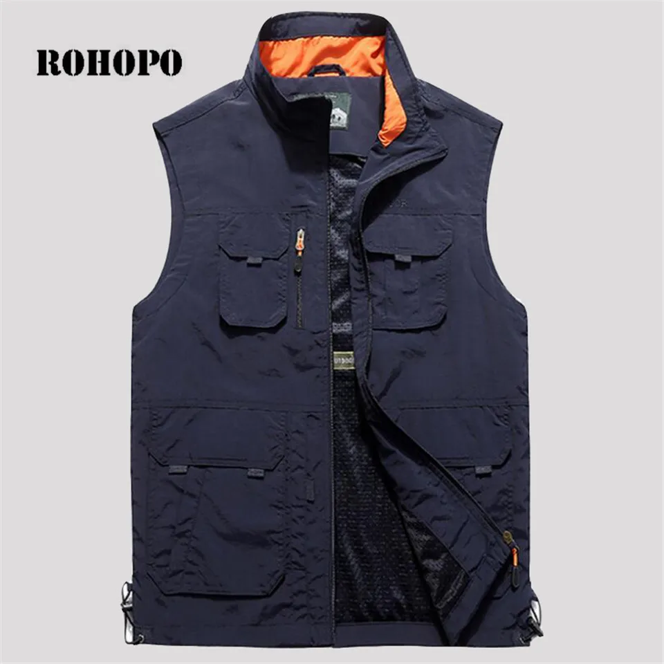 ROHOPO Vest Men Sleeveless Jacket 4XL 5XL 6XL oversize vest men quick dry tactical vest man,waterproof sleeve heating jacket
ROHOPO Vest Men Sleeveless Jacket 4XL 5XL 6XL oversize vest men quick dry tactical vest man,waterproof sleeve heating jacket