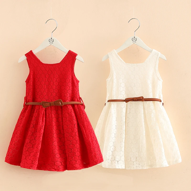 2018 Summer New 2 3 4 6 8 10 12 Years Old Kids Birthday Wedding Party Solid Color Lace Sleeveless With Belt Girl Dress Ceremony
2018 Summer New 2 3 4 6 8 10 12 Years Old Kids Birthday Wedding Party Solid Color Lace Sleeveless With Belt Girl Dress Ceremony