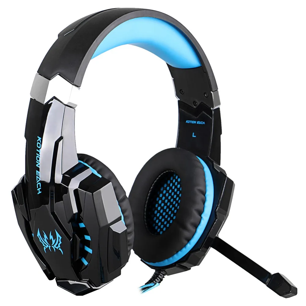 KOTION EACH G9000 Computer Game Wired Headset with Microphone LED Light for PC /PS4 /x-BOX Headphone
KOTION EACH G9000 Computer Game Wired Headset with Microphone LED Light for PC /PS4 /x-BOX Headphone