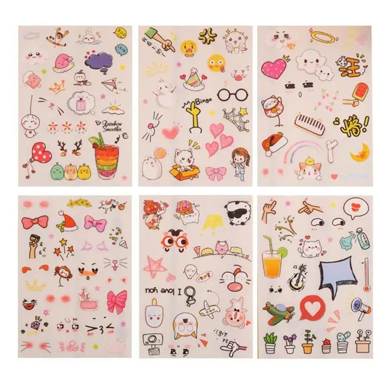 6 Sheets/set Scrapbook Stickers Cute Rabbit Decorative Planner Stickers Diy Diary Sticky Notes Personalized Custom Sticker
6 Sheets/set Scrapbook Stickers Cute Rabbit Decorative Planner Stickers Diy Diary Sticky Notes Personalized Custom Sticker