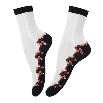 Thin Lace Silk Socks Women Summer Transparent Mesh Socks Vintage Ladies Party Dress High Ankle Sock Elasticity Calcetines Mujer
Thin Lace Silk Socks Women Summer Transparent Mesh Socks Vintage Ladies Party Dress High Ankle Sock Elasticity Calcetines Mujer