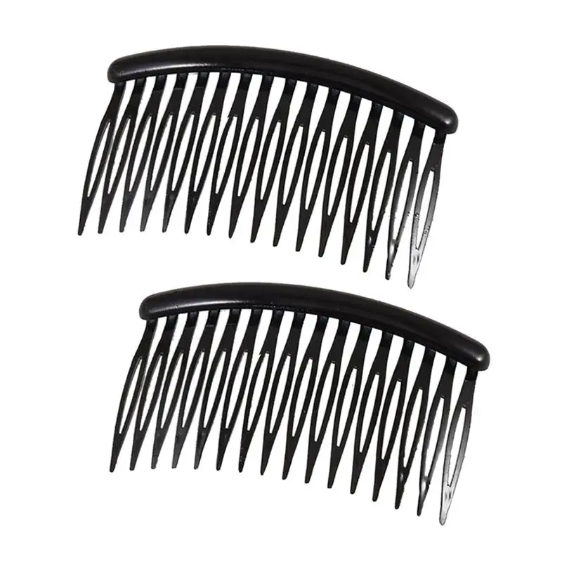 2pcs Women's Girls 16-teeth Plastic Hair Comb / Hair Clip / Hair Pin / Hair Accesories (Black)
2pcs Women's Girls 16-teeth Plastic Hair Comb / Hair Clip / Hair Pin / Hair Accesories (Black)