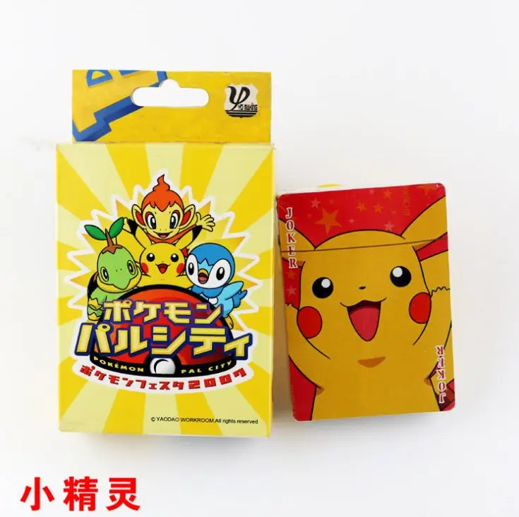 Pocket Monster Anime DIY Cosplay Accessories Guilty Crown Poker Cards Chis Sweet Colorful Printing With Bridge Cards for Gift
Pocket Monster Anime DIY Cosplay Accessories Guilty Crown Poker Cards Chis Sweet Colorful Printing With Bridge Cards for Gift