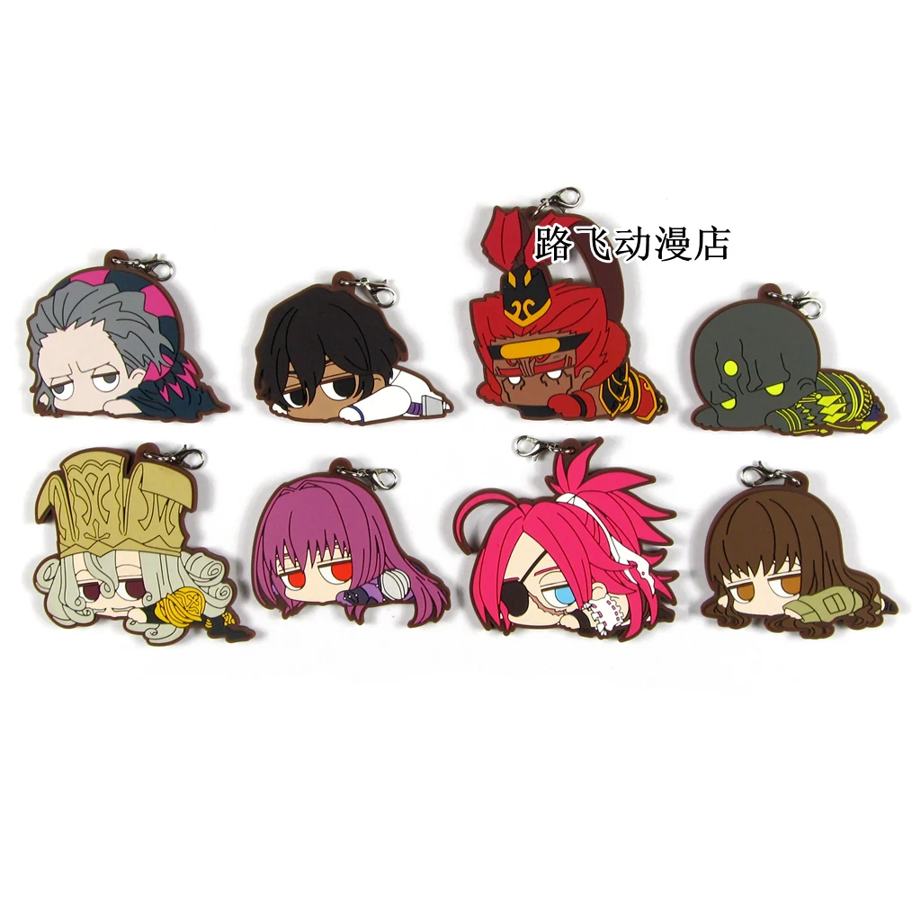Fate/EXTELLA LINK Francis Drake Scathach Anime Model Action Figure Mobile Phone Schoolbag Rubber Keychain Pendant 6cm
Fate/EXTELLA LINK Francis Drake Scathach Anime Model Action Figure Mobile Phone Schoolbag Rubber Keychain Pendant 6cm