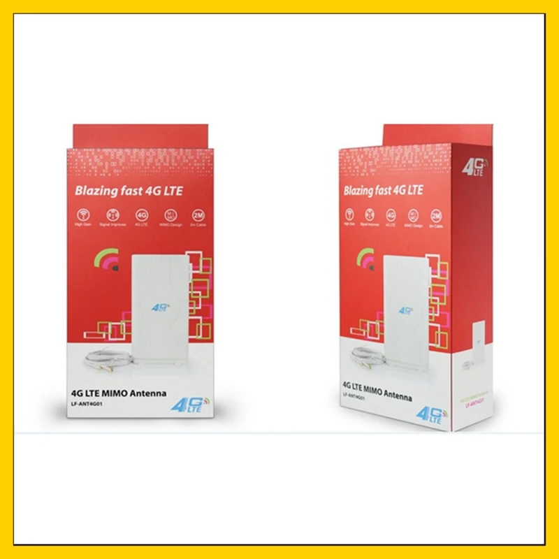 2PCS 3g 4g Lte Antenna external antenna 2* SMA male Connector Booster Mimo Panel Antenna 2M cable
2PCS 3g 4g Lte Antenna external antenna 2* SMA male Connector Booster Mimo Panel Antenna 2M cable