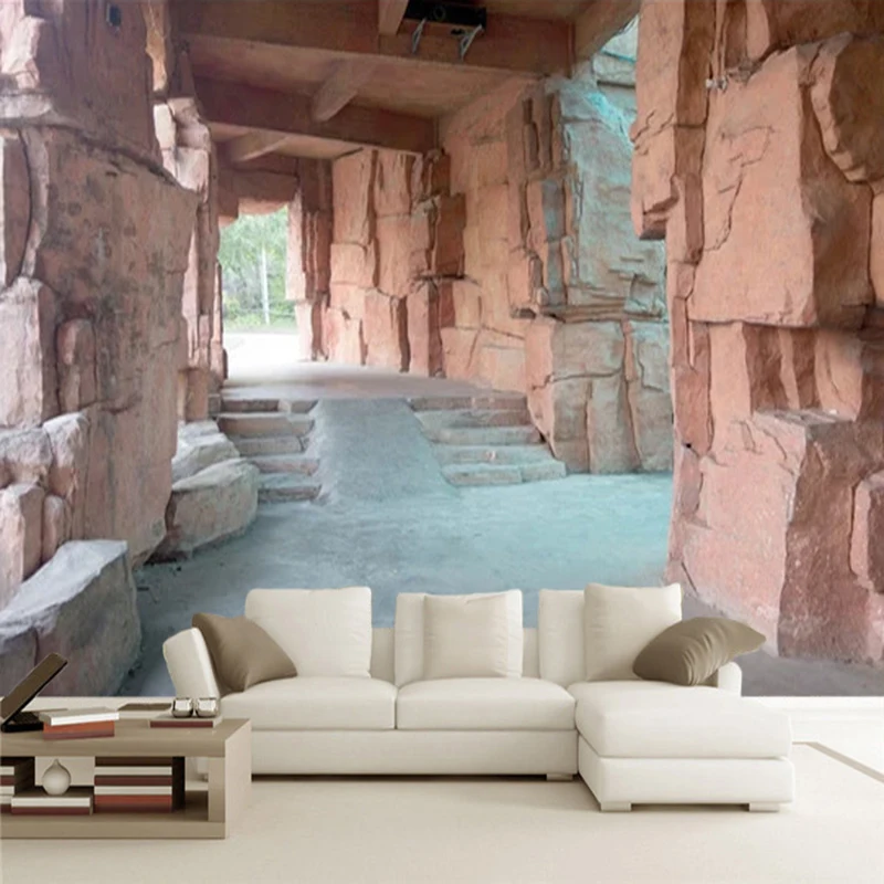 Custom Any Size Mural Wallpaper 3D Stereo Cave Stone Landscape Photo Wall Painting Restaurant Cafe Living Room Creative Frescoes
Custom Any Size Mural Wallpaper 3D Stereo Cave Stone Landscape Photo Wall Painting Restaurant Cafe Living Room Creative Frescoes