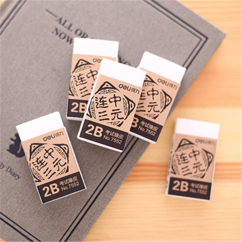 DL Effective 7550 examination with rubber 2B white students a series of drawing rubber rubber eraser Stationery for office supp
DL Effective 7550 examination with rubber 2B white students a series of drawing rubber rubber eraser Stationery for office supp