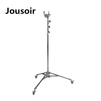 19 Feet height Load 264 lbs Heavy Tripod stand with wheel For camera studio CD15
19 Feet height Load 264 lbs Heavy Tripod stand with wheel For camera studio CD15