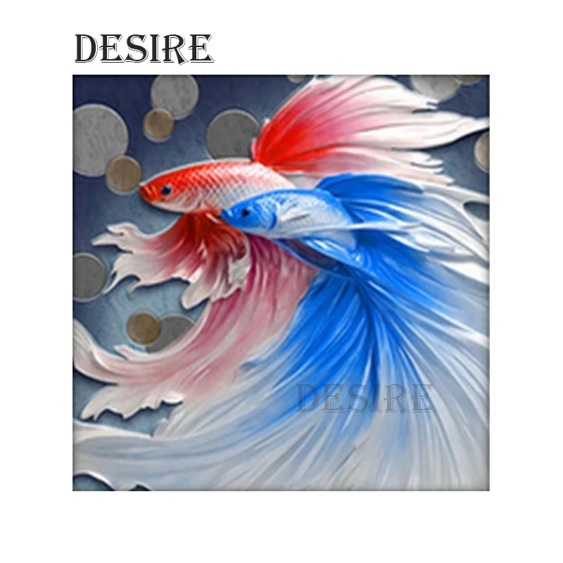 Desire Diamond Painting Cross Stitch Color Fish Animal 5D DIY Diamond Embroidery Needlework Full Square Mosaic Home Decor PT2558
Desire Diamond Painting Cross Stitch Color Fish Animal 5D DIY Diamond Embroidery Needlework Full Square Mosaic Home Decor PT2558