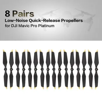 8 Pairs 8331 Low-Noise Quick-Release Replacement Blade Props Propeller for DJI Mavic Pro Platinum Drone RC Accessories
8 Pairs 8331 Low-Noise Quick-Release Replacement Blade Props Propeller for DJI Mavic Pro Platinum Drone RC Accessories