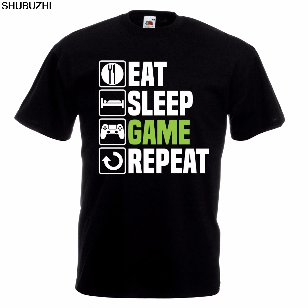 summer fashion top tees Eat Sleep Game TShirt Funny Gamer Gaming Christmas Birthday Gift Top Casual Printed Tee euro size sbz174
summer fashion top tees Eat Sleep Game TShirt Funny Gamer Gaming Christmas Birthday Gift Top Casual Printed Tee euro size sbz174