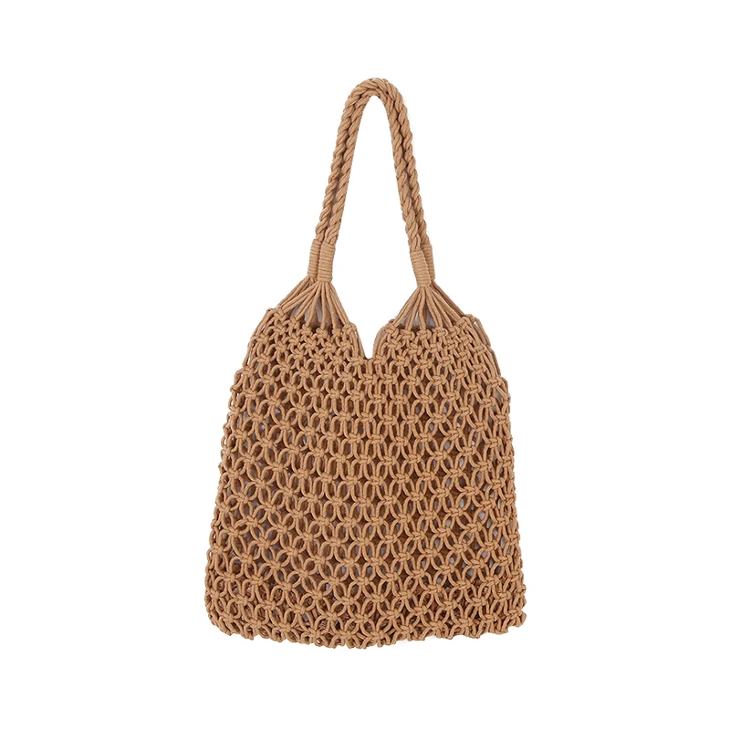 Fashion Woven Bag Braided Rope Braided Tie Texture Hollow Straw Bag Shoulder Strap Shoulder Bag 35x35CM
Fashion Woven Bag Braided Rope Braided Tie Texture Hollow Straw Bag Shoulder Strap Shoulder Bag 35x35CM