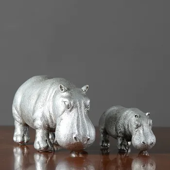 Modern minimalist model room decor Home Furnishing soft silver Hippo ornament crafts ornaments LU620332
Modern minimalist model room decor Home Furnishing soft silver Hippo ornament crafts ornaments LU620332