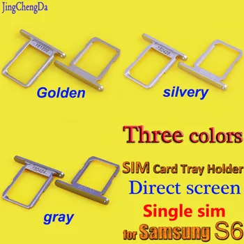 Single SIM Card Tray Holder Slot for Samsung Galaxy S6 G920 SIM Card Holder Slot Tray Container Adapter Golden/silvery/gray
Single SIM Card Tray Holder Slot for Samsung Galaxy S6 G920 SIM Card Holder Slot Tray Container Adapter Golden/silvery/gray