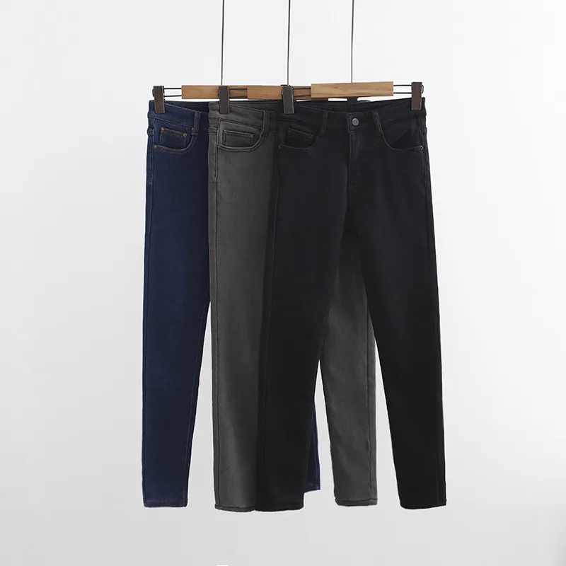 New Spring And The Wind With Pure Cashmere Waist Thick Warm Female Jeans, Thin Pencil Pants
New Spring And The Wind With Pure Cashmere Waist Thick Warm Female Jeans, Thin Pencil Pants