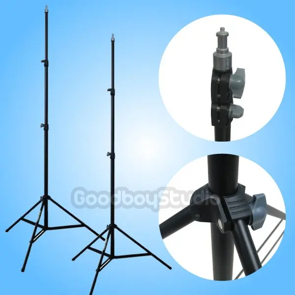 2PCS Linco ZENITH 200cm / 2M / 6.5ft Studio Compact Light Stand with 1/4" Thread
2PCS Linco ZENITH 200cm / 2M / 6.5ft Studio Compact Light Stand with 1/4" Thread
