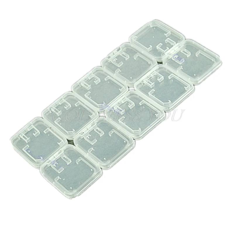 High Quality 10 in 1 Portable Plastic TF SD SDHC Memory Cards Storage Box Holder Protector
High Quality 10 in 1 Portable Plastic TF SD SDHC Memory Cards Storage Box Holder Protector