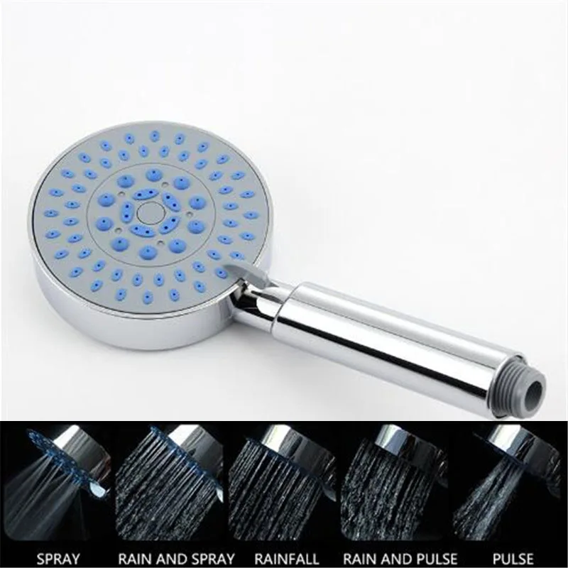 Banheiro Douche Chuveiro Do Banheiro 5 Modes Handheld Water Saving ABS Shower Head Chrome-plated banheiro Rain Shower Nozzle
Banheiro Douche Chuveiro Do Banheiro 5 Modes Handheld Water Saving ABS Shower Head Chrome-plated banheiro Rain Shower Nozzle