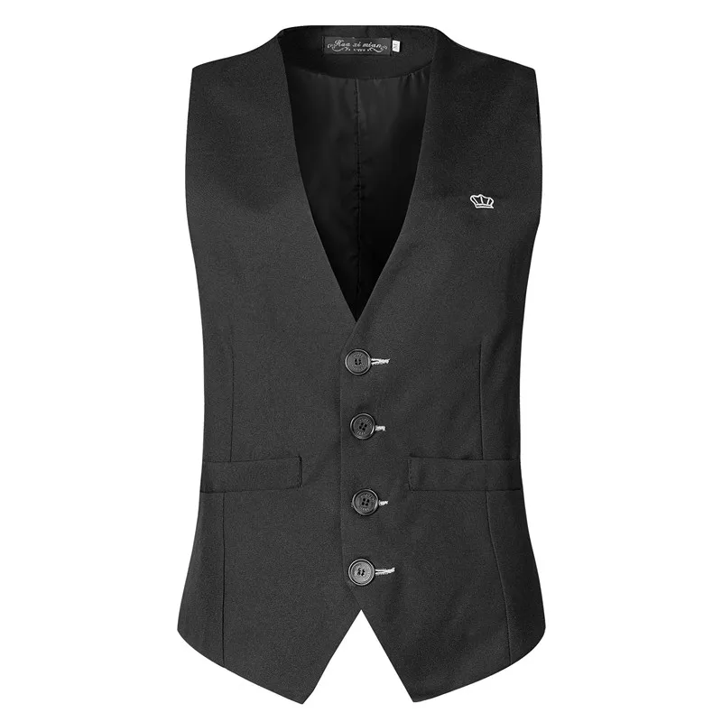 2018 Men's clothing 4 buttons Business Sleeveless Waistcoat Slim Fitness male Vests Formal Work Suits Vest Plus size M-3XL MQ230
2018 Men's clothing 4 buttons Business Sleeveless Waistcoat Slim Fitness male Vests Formal Work Suits Vest Plus size M-3XL MQ230
