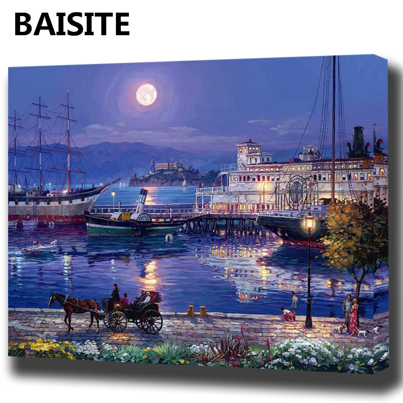 BAISITE DIY Framed Oil Painting By Numbers Flowers Pictures Canvas Painting For Living Room Wall Art Home Decor E920
BAISITE DIY Framed Oil Painting By Numbers Flowers Pictures Canvas Painting For Living Room Wall Art Home Decor E920