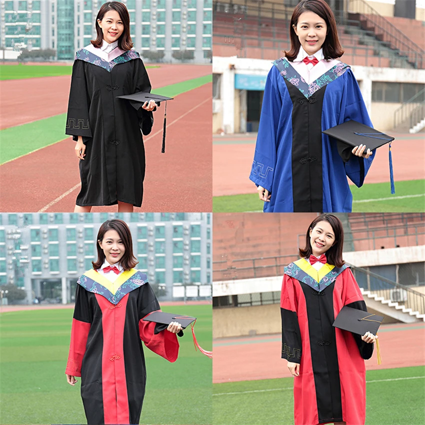 University Graduation Student Uniforms Academic Dress Class Womens Clothing College for Graduate Girls Costumes Robes+Hat Set
University Graduation Student Uniforms Academic Dress Class Womens Clothing College for Graduate Girls Costumes Robes+Hat Set