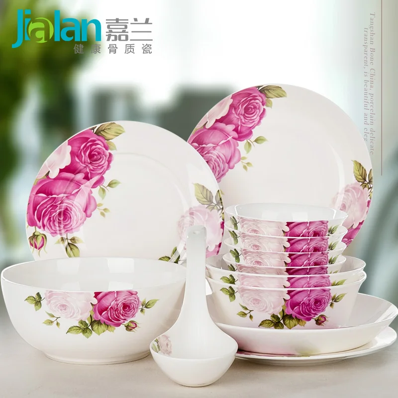 4 Chinese life garland regalia meal dishes set of household tableware bowl set bone china
4 Chinese life garland regalia meal dishes set of household tableware bowl set bone china