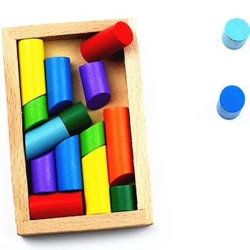Classic Colorful Block Stick In Side The Box IQ Brain Teaser Magic Game For Children
Classic Colorful Block Stick In Side The Box IQ Brain Teaser Magic Game For Children