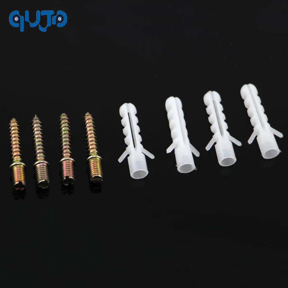 4 Piece M6x9.7mm DoubleThreaded Coach Dowels Wood Screws for Door Stop And Furniture Handle
4 Piece M6x9.7mm DoubleThreaded Coach Dowels Wood Screws for Door Stop And Furniture Handle