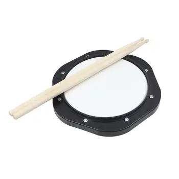 10 Inch Dumb Drum Practice Jazz Drums Exercise Training Percussion Instrument with Maple Wood Drumsticks Storage Bag
10 Inch Dumb Drum Practice Jazz Drums Exercise Training Percussion Instrument with Maple Wood Drumsticks Storage Bag