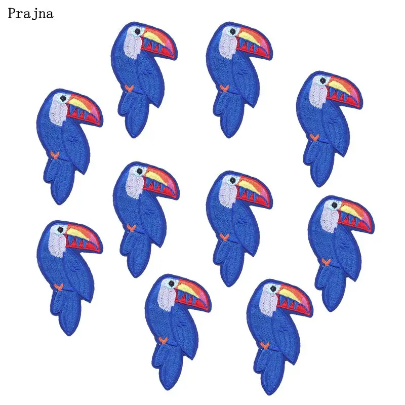 Prajna 10PCS Wholesale Toucan Iron On Patches Blue Birds Embroidered Stickers DIY Clothing Set Patch Hippie Appliques Jeans
Prajna 10PCS Wholesale Toucan Iron On Patches Blue Birds Embroidered Stickers DIY Clothing Set Patch Hippie Appliques Jeans