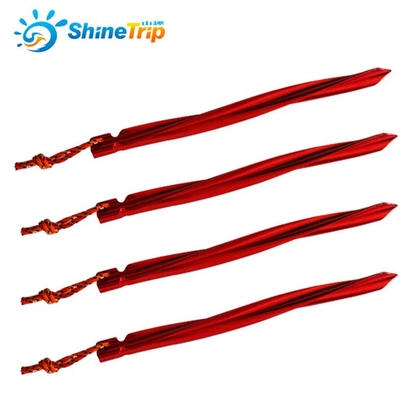 10pcs ShineTrip 25cm Strong Spiral Triangular Tent Nail Aluminium Alloy Stake with Rope Camping Equipment Outdoor Sandbeach Nail
10pcs ShineTrip 25cm Strong Spiral Triangular Tent Nail Aluminium Alloy Stake with Rope Camping Equipment Outdoor Sandbeach Nail
