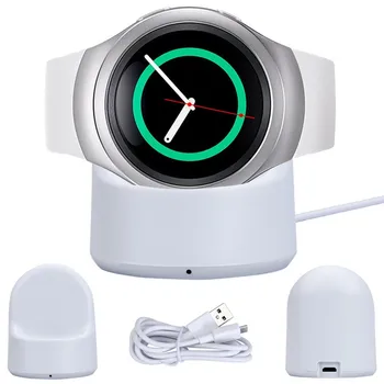 High Quality 220V/5V Wireless Charging Dock Cradle With USB Cable Charging support changers For Sumsung Gear S2 watch Devices.
High Quality 220V/5V Wireless Charging Dock Cradle With USB Cable Charging support changers For Sumsung Gear S2 watch Devices.